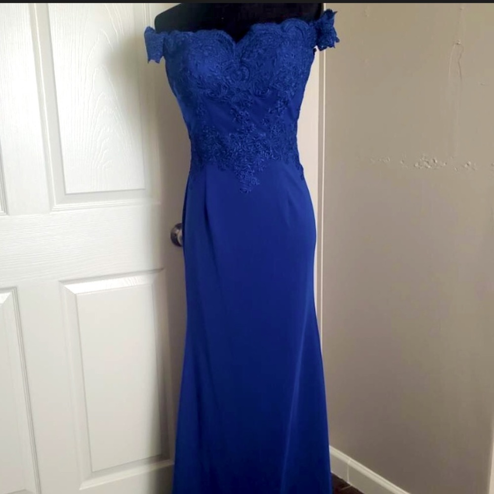 Off Shoulder Formal Gown